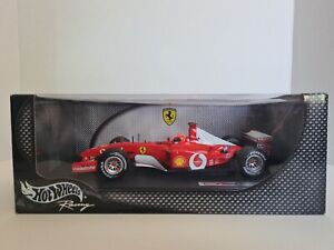 Hot Wheels Ferrari F2002 Michael Schumacher 2002 1/18 Scale Model