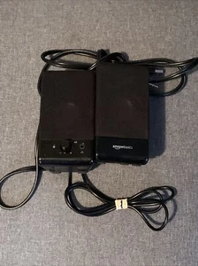 AmazonBasics U213 Computer Speakers For Desktop or Laptop-Black Test And Works - Picture 1 of 1