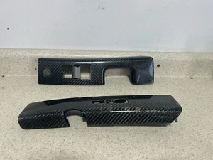 06-08 Nissan 350Z DRIVER & PASSENGER Side Interior Door Trim Panel SILVERGRAIN - Picture 1 of 4