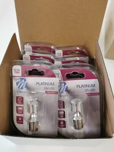 M-Tech Platinum LED P21W (Único) - Caja de 10 - Exceso de inventario - LB811W-01B - Imagen 1 de 4