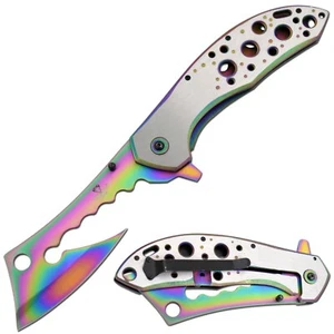 Snake Eye Tactical Every Day Carry Mini-Cleaver Style Klinge Gaint Klappmesser  - Bild 1 von 9