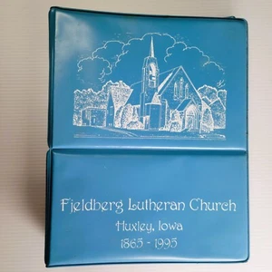 1995 Fieldberg Lutheran Church Cookbook Huxley Iowa 234 pages 3 Ring Binder - Picture 1 of 15