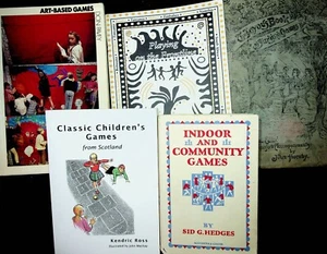 6 x Books on Games Art Music Tribal Scottish Community Pavey Hedges Ross Hornby - Picture 1 of 23
