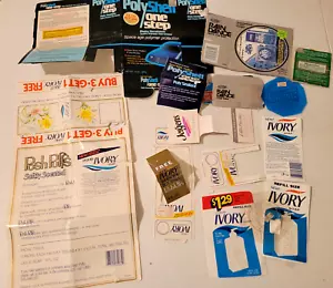 70er - 80er Jahre Autowachs und Handseife Etiketten - Bild 1 von 11
