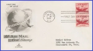 USA5 #C41 ADDR ARTCRAFT FDC STR2 DC-4 Skymaster - Bild 1 von 1