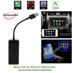 USB Carplay Adapter Wired Carplay Dongle Android Car Auto Car Dongle Connect Box - Picture 1 of 18