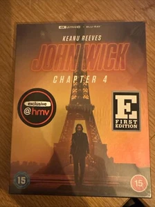 John Wick: Chapter 4 Limited Edition (hmv Exclusive) - 1st Edition 4K UHD Steel - Picture 1 of 2