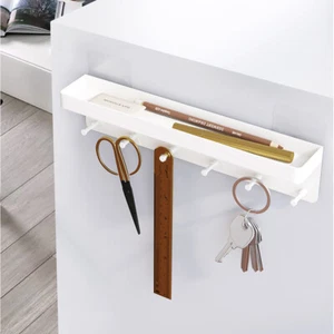 Home Wall Mount Key Rack Holder Organizer Hook Storage Decor with 6 Hook Kitchen - Picture 1 of 10