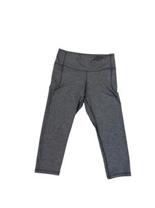 Leggings a compressione Under Armour Activewear grigio siderale Crop Capri taglia Large - Foto 1 di 7