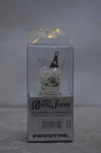BOUCHON CONSERVATEUR DE BOUTEILLE VIN CHAMPAGNE APRES OUVERTURE - Imagen 1 de 3