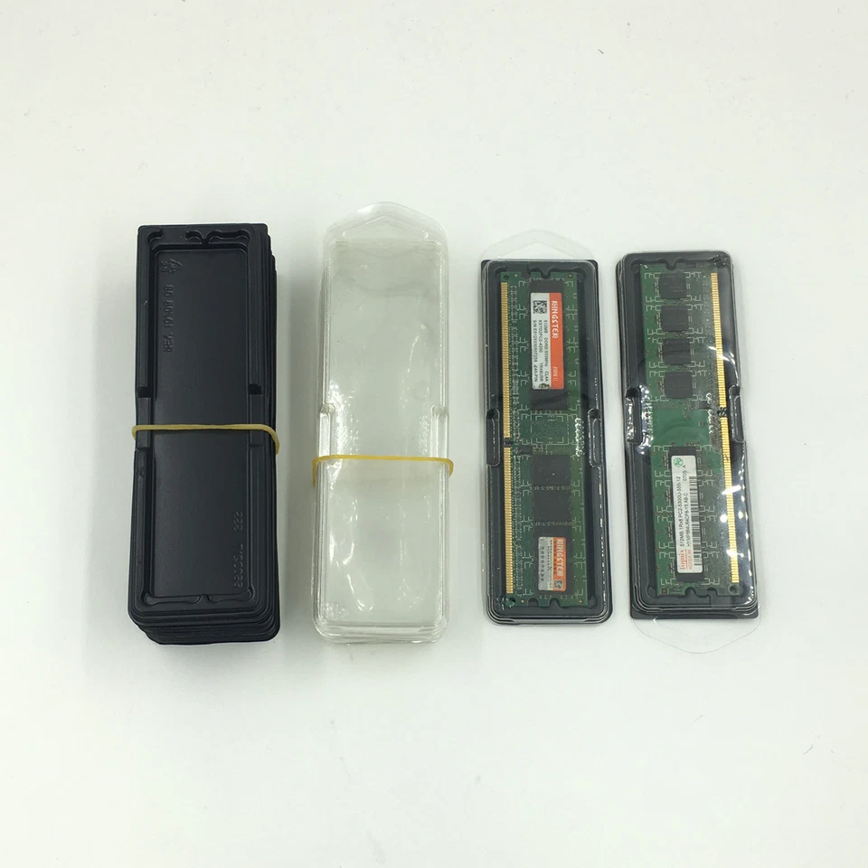 100x NEW DESKTOP RAM Memory Packaging Storage Box Case Protective Plastic Shell - Image 1 of 1