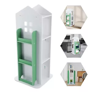 Libreria Angolare Girevole 360° per Bambini Libreria Girevole 100kg/220.46lbs - Foto 1 di 12
