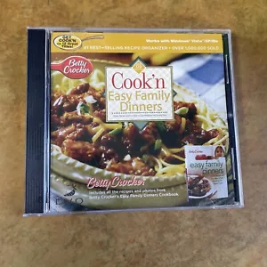 cook’n easy family dinners - Betty Crocker CD-ROM - Picture 1 of 4