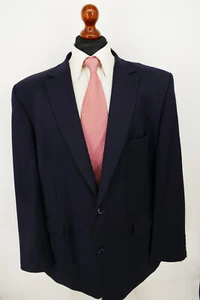 Tom Rusborg Sakko Gr.64 100% Schurwolle Blau Schwarz Blue Label Top Zustand - Bild 1 von 9
