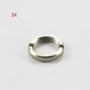 3X Slotted ring nut for audio socket on for Sennheiser SK 100 300 500 G1 G2 G3 G - Picture 1 of 1