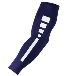 Football Baseball Shooter Sports Compression Arm Sleeve Dri-Fit Navy Blue Elite - Picture 1 of 2