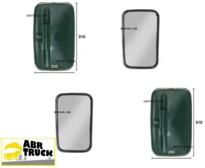 X2 COPPA SPECCHIO RETROVISORE ADATTO A NISSAN CABSTAR DAL 1998 AL 2006 DX=SX - Imagen 1 de 2