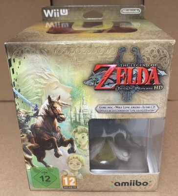 Wii U -Amiibo Big Box : LEGEND OF ZELDA TWILIGHT PRINCESS HD Sealed VGC PAL EUR - Image 1 of 4