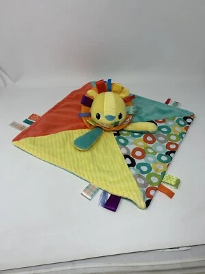 Bright Stars Tag goes Lion Plush Lovey Security Mini Baby Blanket - Image 1 of 4
