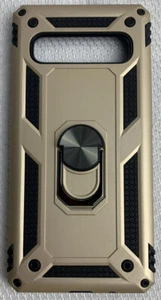 Military Protection Holder For Samsung S10 5G Gold Tone - Picture 1 of 2