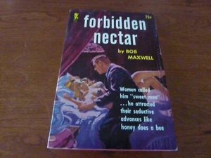 FORBIDDEN NECTAR 1963 BONFILS INVESTMENT GRADE EROTIC COVER ART COLLECTOR COPY - Picture 1 of 2