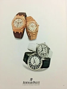 London Jewelers Print Ad AP Audemars Piguet Watch 18k Pink Gold Michael B Paris - Picture 1 of 2