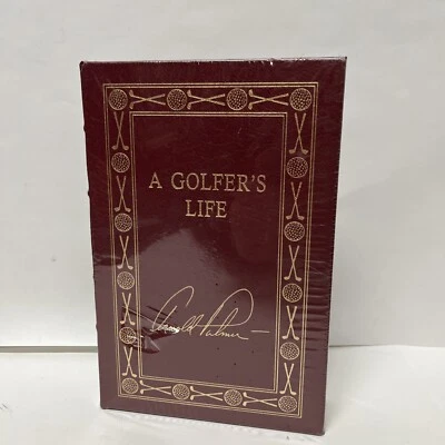 Arnold Palmer / A Golfer's Life Limited Edition Easton Press 1999 Signed w COA Foto 1 de 4