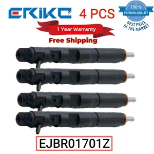 4PCS EJBR01701Z Diesel Fuel Injector Common Rail for RENAULT 8200365186 - Picture 1 of 8