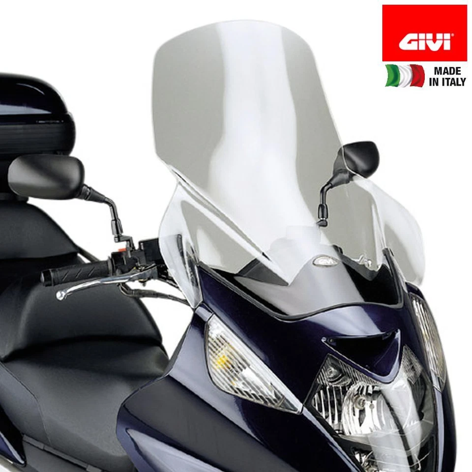 CUPOLINO GIVI 214DT E STAFFE D214KIT per Honda 400 FJS Silver Wing 2006-2009 - Immagine 1 di 4