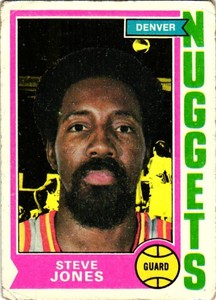 STEVE JONES 1974-75 Topps Basketball #193  READ FOR $1 PROMO RULE  B17R4S20P8