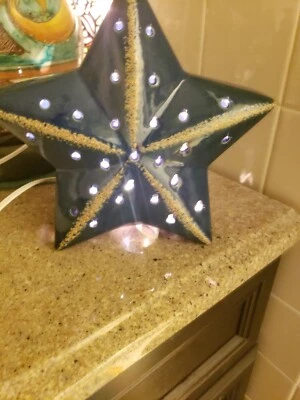 Lámpara de luz nocturna STAR de cerámica Foto 1 de 4