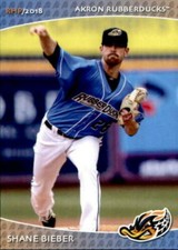 2018 Akron Rubber Ducks SEALED Team Set - TRISTON McKENZIE & SHANE BIEBER (RC)