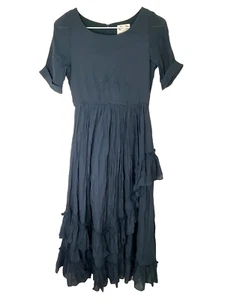 Joyfolie Mia Joy Tiered Ruffle Dress Luxury Boho Chic Girls Size 12 - Picture 1 of 6