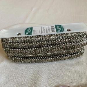 Wright's Home Inspirations 1" Fringe Beige/Green 18 Yards NEW - Picture 1 of 4