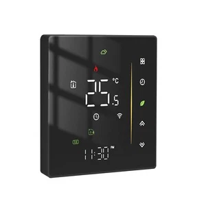 MOES WIFI tuya WLAN Thermostat Programmierbar Touch für Gaskessel Schwarz - Bild 1 von 16