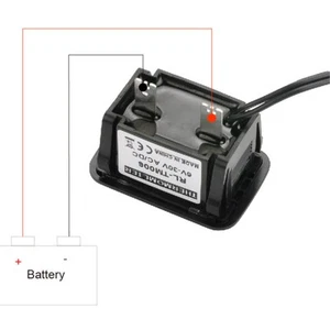 [Engine Temperature Gauge 6‑30V Digital Display Waterproof Engine Temp Meter For - Picture 1 of 12