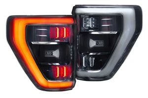 Morimoto XB LED Tail Lights FITS: Ford F150 2021-2024 (Pair / BLIS / Smoked) New - Picture 1 of 11