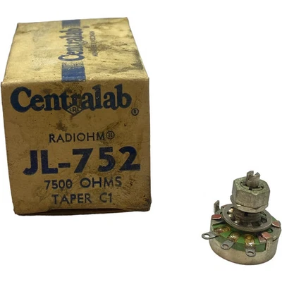 7.5Kohm 7K5 Potentiometer JL-752 Centralab - Image 1 of 3