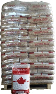 PELLET CANADESE PROFESSIONALE DA RISCALDAMENTO DI ABETE ROSSO 80% + ABETE BIANCO - Foto 1 di 12