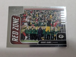 2019 Panini Absolute Red Zone DAVANTE ADAMS #8 GREEN BAY PACKERS 🏈 - Picture 1 of 2