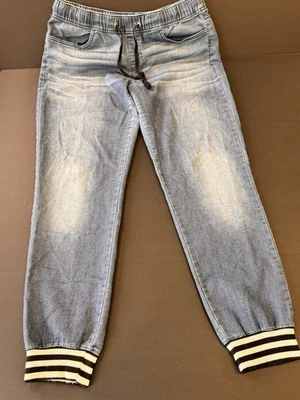 Women’s Juicy Couture Jean Style Joggers pull on medium wash sz M Y2K Brand - Image 1 of 4