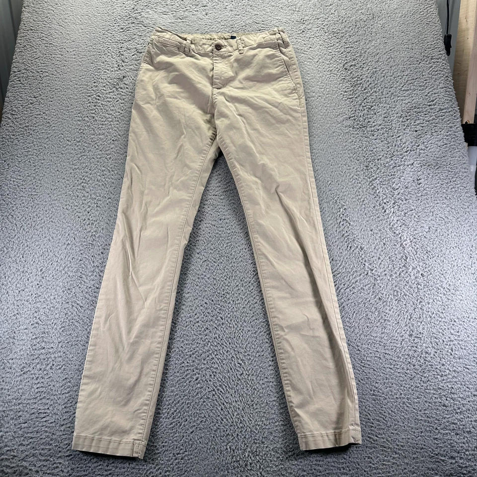 American Eagle Outfitters Pant Mens 30x36 Beige Cotton Khakis Slim Fit Workwear - Image 1 of 4