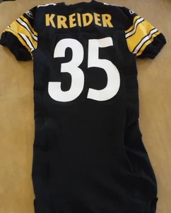 PITTSBURGH STEELERS GAME JERSEY 2001 GAME JERSEY DAN KREIDER UNWORN UNUSED - Picture 1 of 5