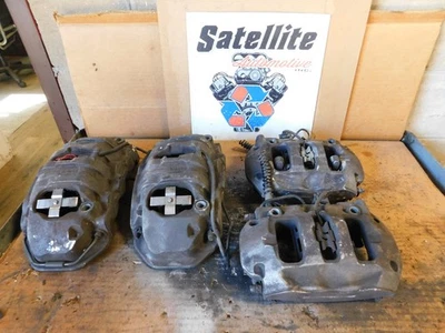 11-18 Porsche Cayenne 958 Front & Rear Brake Calipers Set 7PP615123/7P0615424(3) Foto 1 de 4