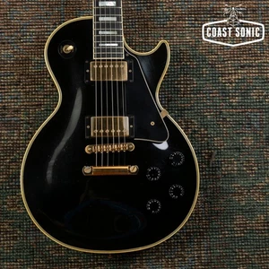 Gibson Les Paul Custom Black Beauty 1998 con estuche *Todo original - Imagen 1 de 17