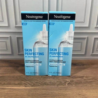 Neutrogena Skin Perfect Exfoliante Diario Paquete de 2 Combinación Normal Piel Sin Fragmentos - Imagen 1 de 4