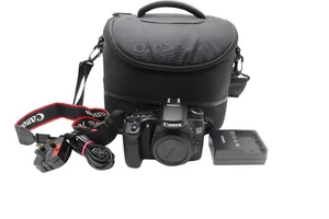 Canon 70D DSLR Camera 20.2MP Body Only, Shutter Count 1967, Good REFURBISHED - Picture 1 of 10