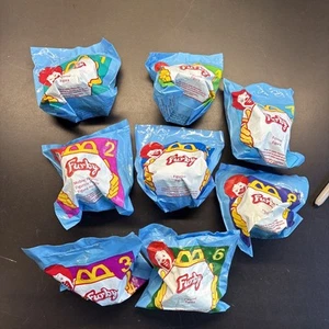 Furby McDonalds Happy Meal Spielzeug Figuren 8er Set VERSIEGELT Vintage 1998 e3 - Bild 1 von 11