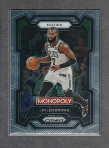 Prizm Monopoly Silver Jaylen Brown Boston Celtics #8 2023-24 - Imagen 1 de 2