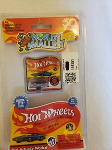 New Hot Wheels Blue Custom Otto 2008 Blue Metal-Flake Paint Job World Smallest  - Picture 1 of 11